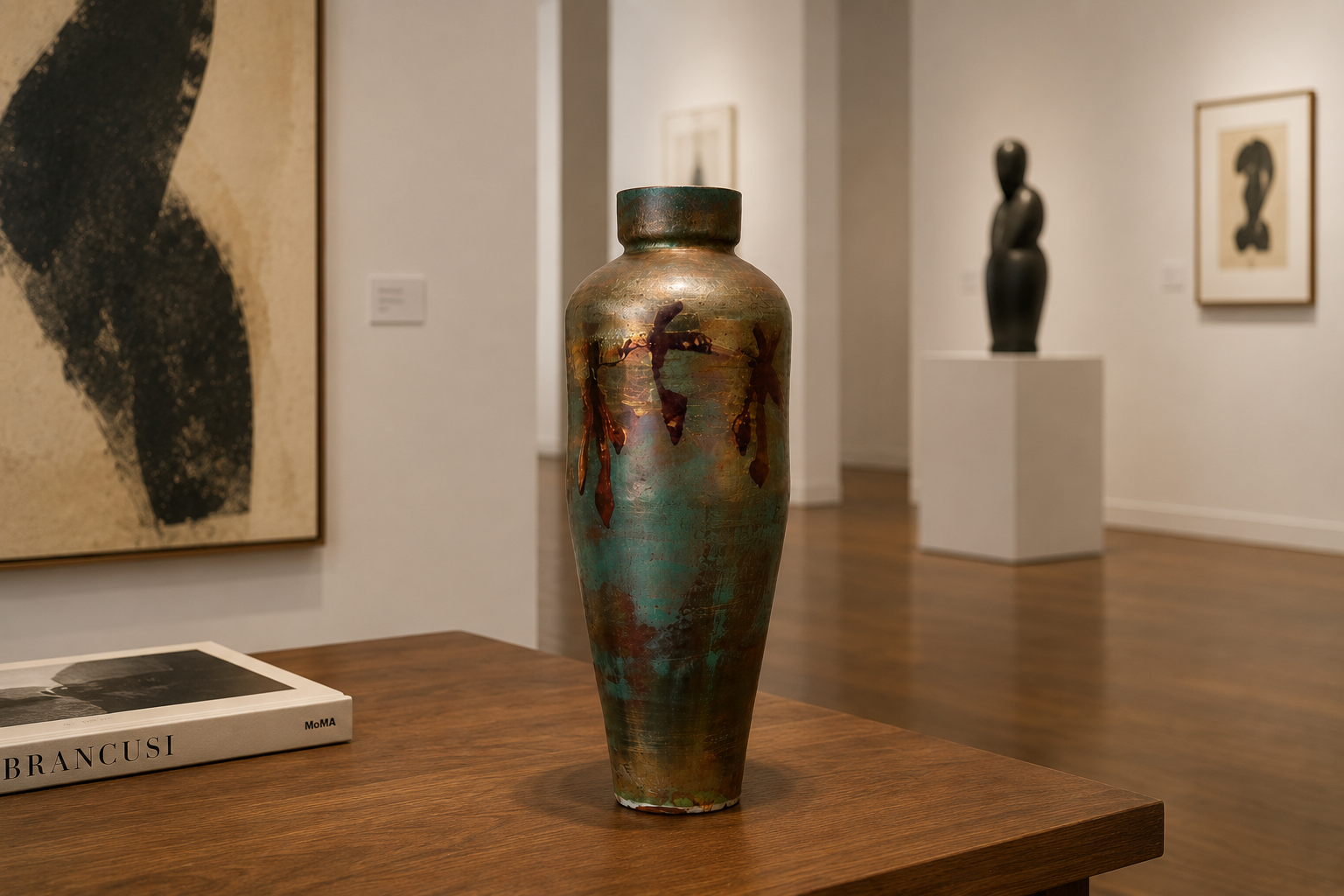 Tall Ceramic Vessel