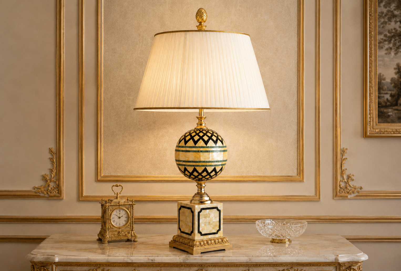 OLEA Gold Mother of Pearl