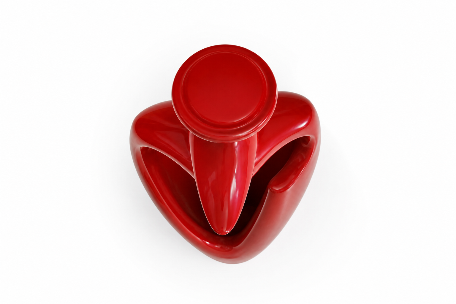 Fluid Presence – Abstract Plastic Sculpture