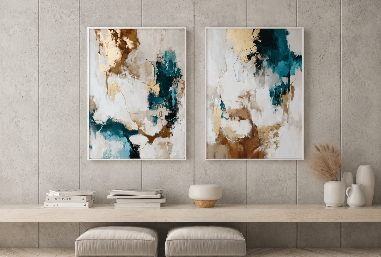 Painting "Flux Set"