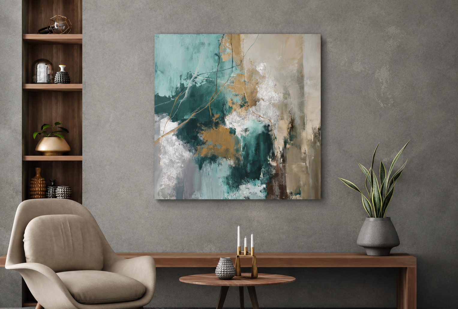 Painting "Green Hill 2"