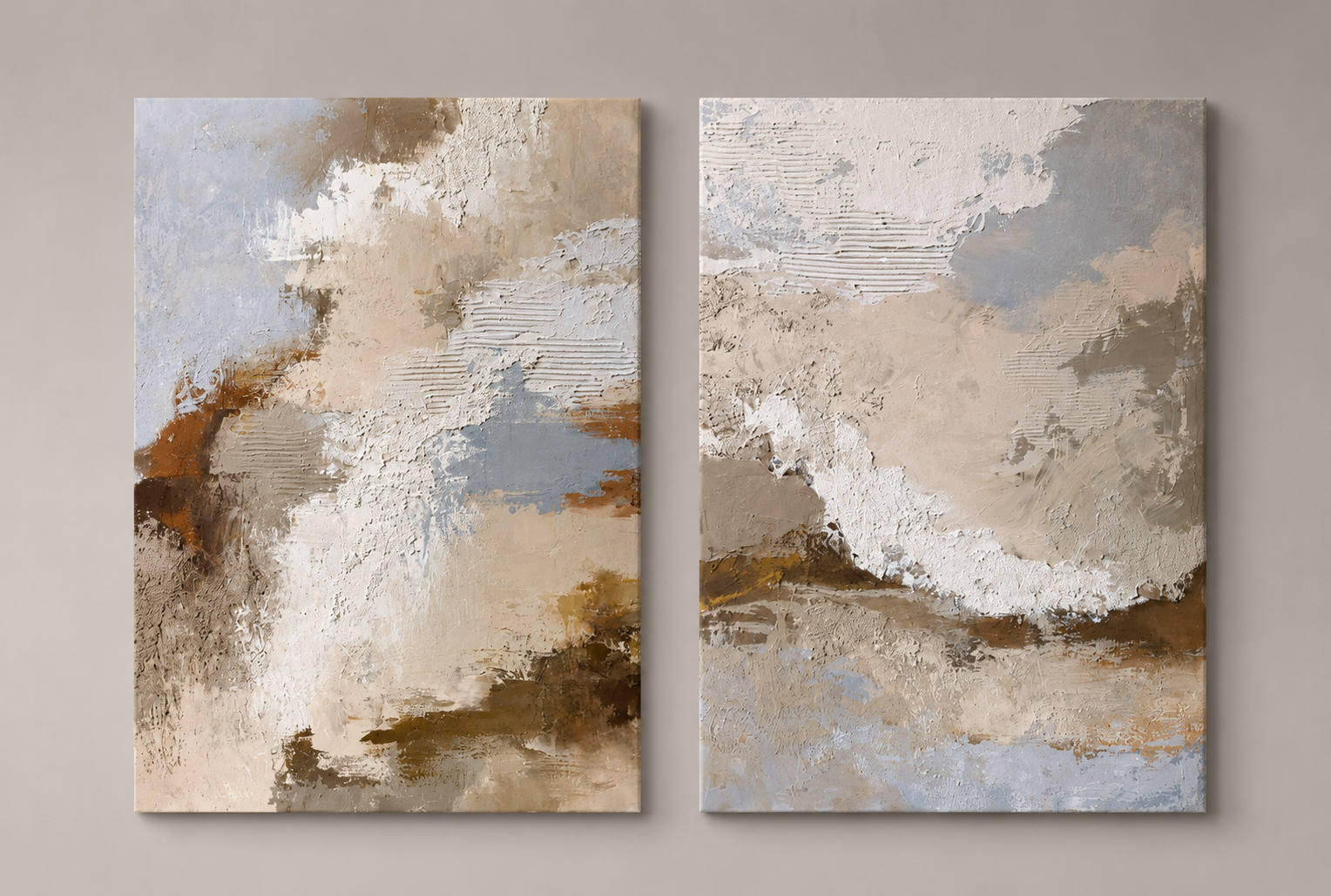 Painting "Fjord Set"