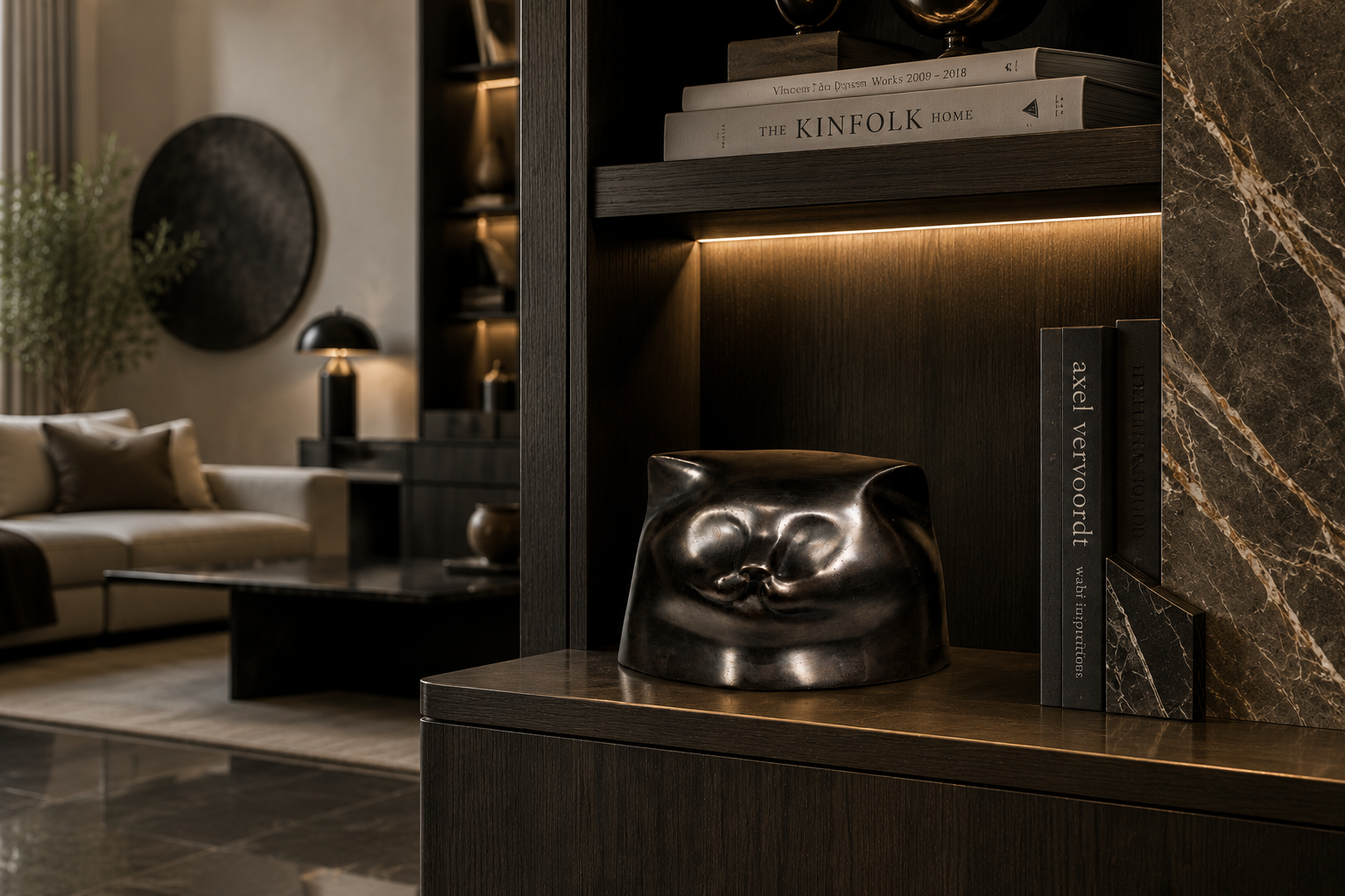 Portrait – Bronze Art Sculpture
