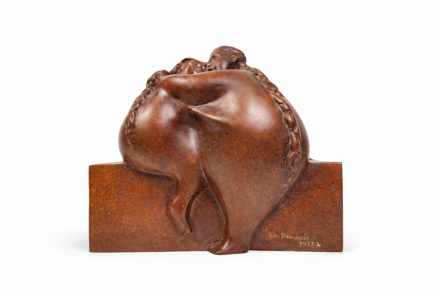 The Hug – Bronze Art Sculpture by Shimaa Darwish
