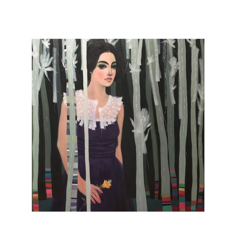 Acrylic Painting on Canvas by Eman Osama