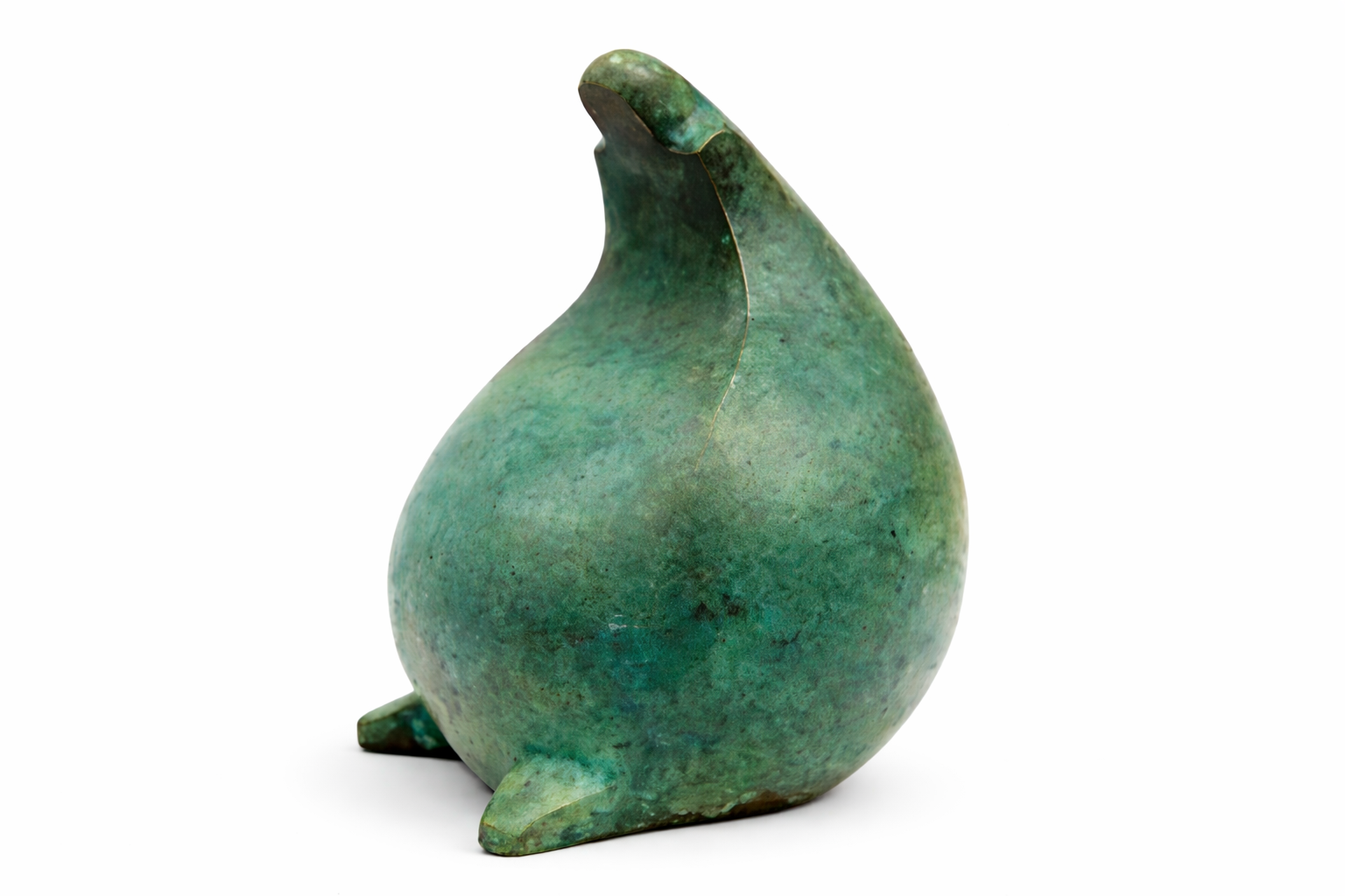 Quarantine Woman – Bronze Sculpture by Eman Barkat