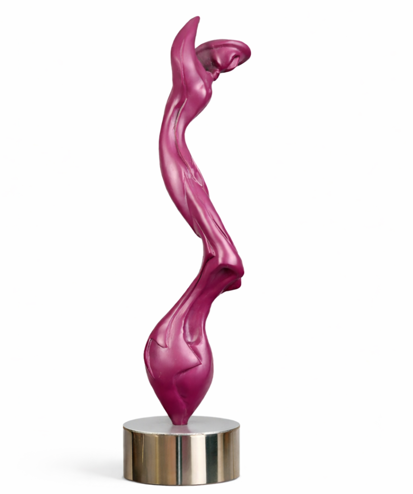 Salam – Plastic & Stainless Steel Sculpture by Nadine Nasr