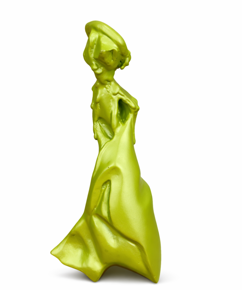 The Old Man – Plastic Sculpture by Nadine Nasr