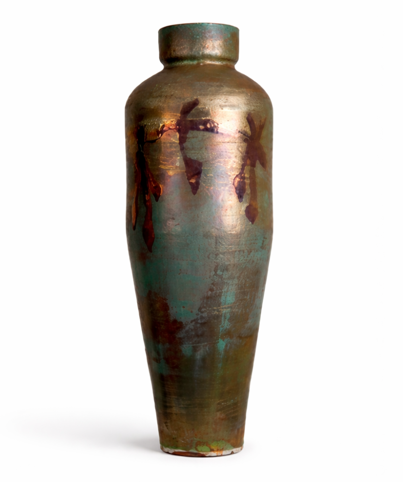 Tall Ceramic Vessel Sculpture by Khaled Sirag