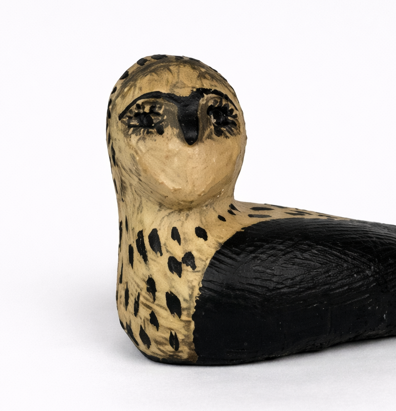 Handcrafted Bird Sculpture by Engy Omara