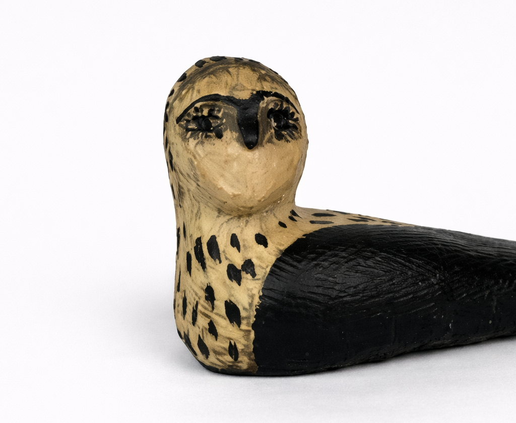 Handcrafted Bird Sculpture by Engy Omara