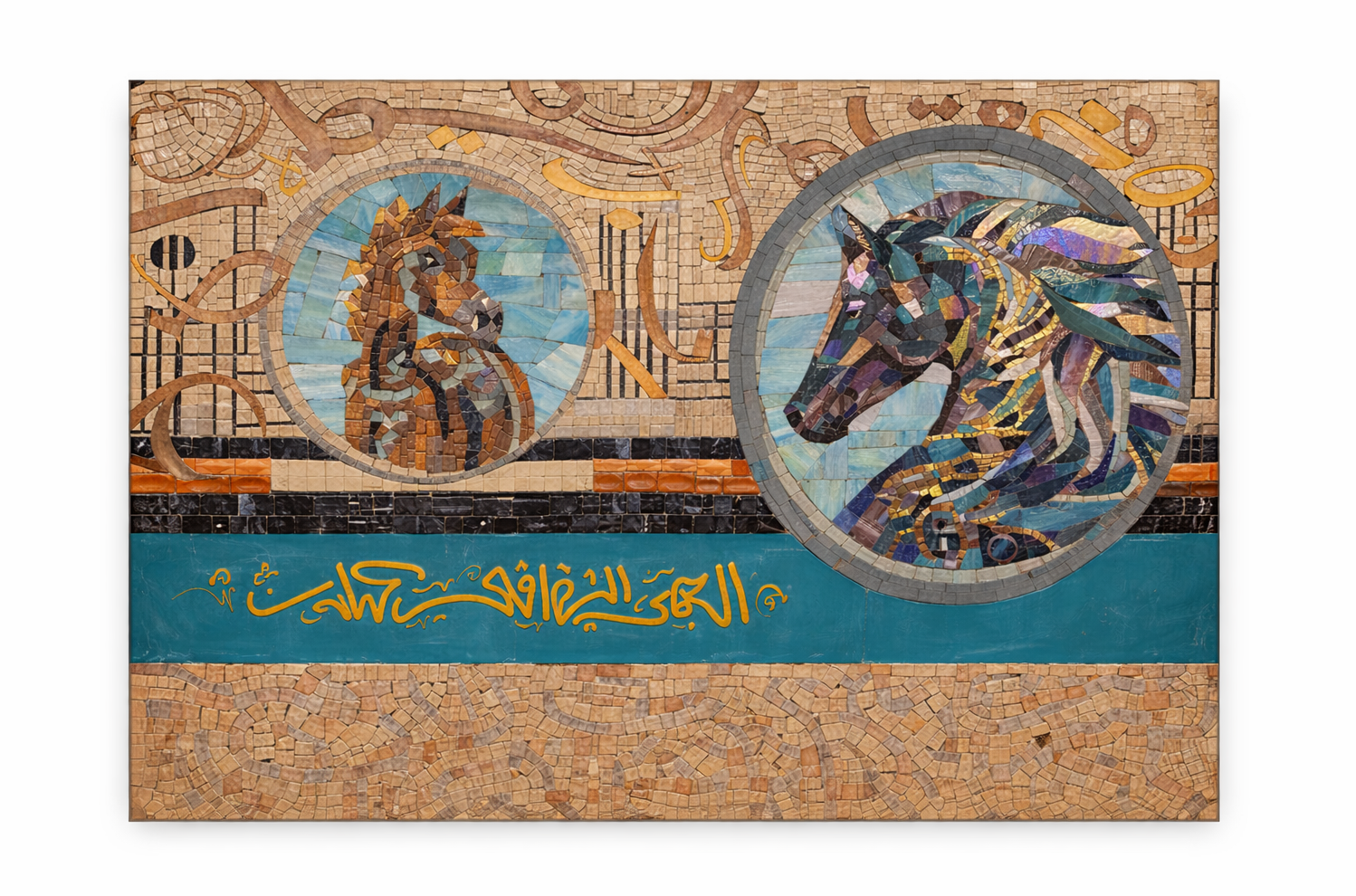 Mosaic Wall Artwork by Sara Hady