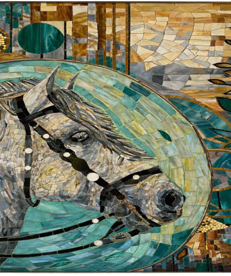 Mosaic Sculpture by Alaa Elsheshieny