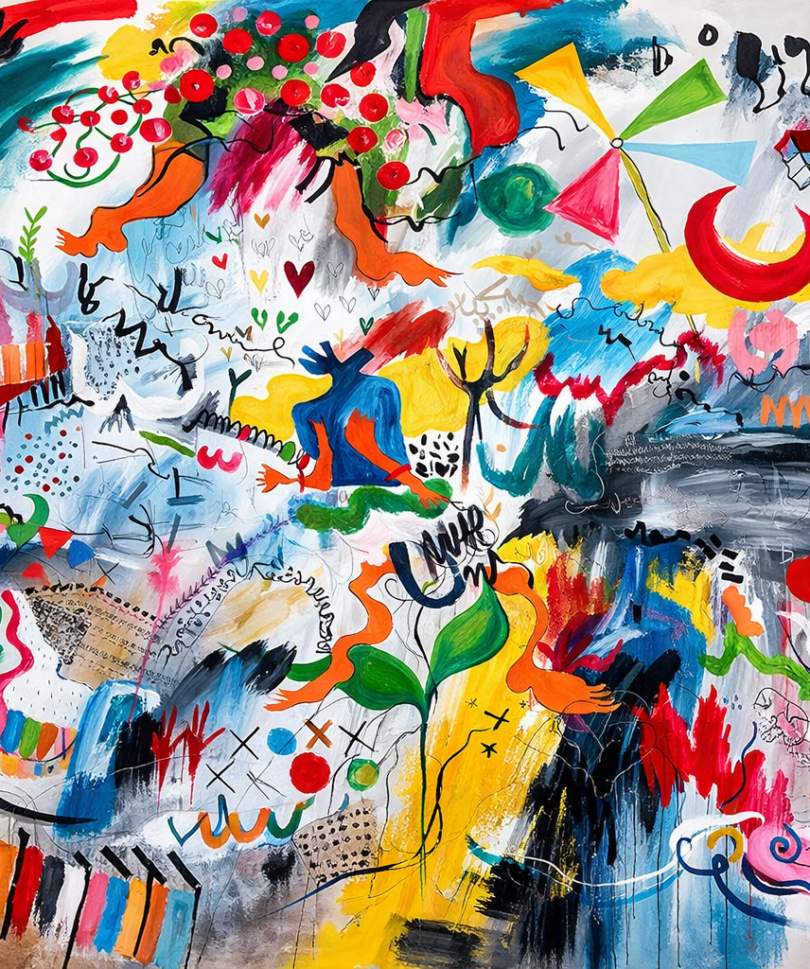 Colorful Chaos In Dynamic Abstraction