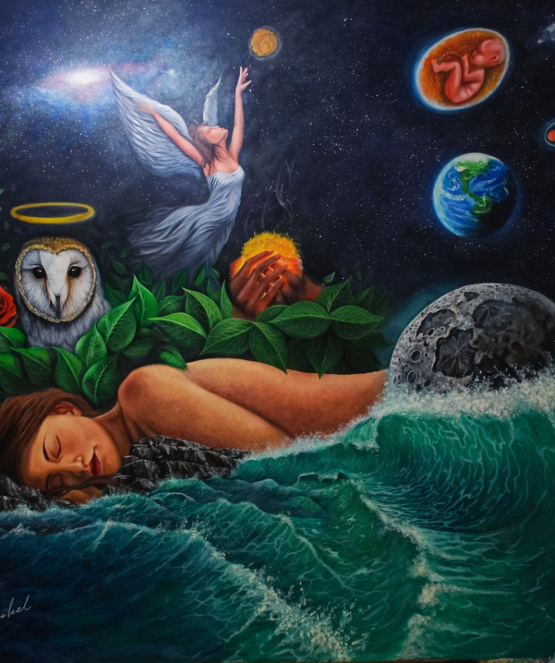 Celestial dreamscape and divine ascent