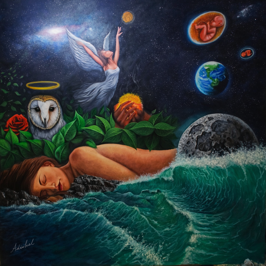 Celestial dreamscape and divine ascent